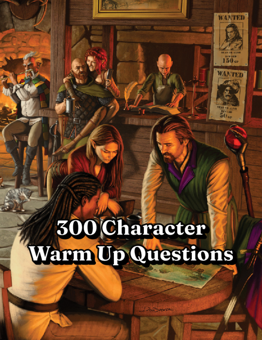 300 Character Warm Up Questions
