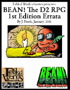BEAN! The D2 RPG First Edition Errata