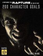 200 Character Goals for Rapture