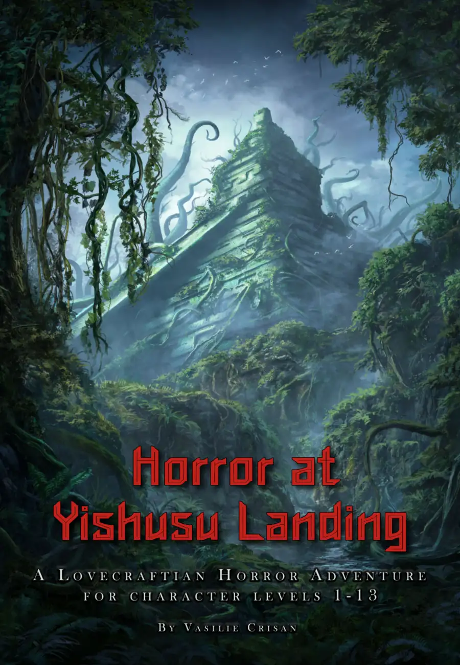 Horror at Yishusu Landing - Deimos Infinitum Publishing LLC