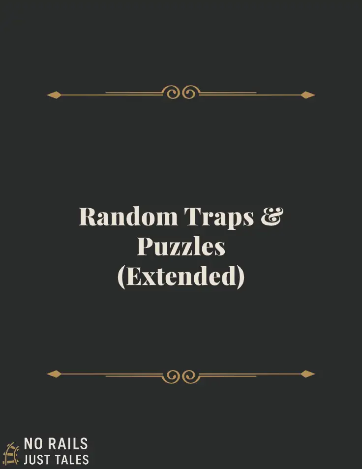 Random Traps & Puzzles (Extended)