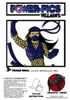 Power Pics Villains 3 -Female Ninja