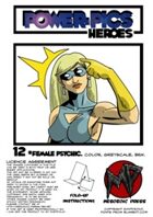 Power Pics Heroes 12 -Female Psychic