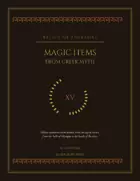 Relics of Folklore: Magic Items from Greek Myth