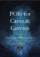 20 Cave & Cavern Points of Interest for DnD 5E | Printable Location Pack | Read-outs, Hooks and Loot | Game Master gift  (Digital Download)