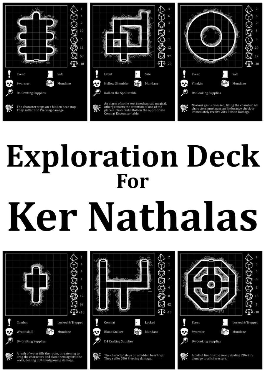 Ker Nethalas Exploration Deck - Jeffrey Smith | DriveThruCards