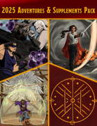 2025 Adventurers & Supplements Pack [BUNDLE]