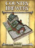 Country Brewery Paper Model