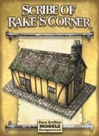 Scribe of Rake's Corner Paper Model