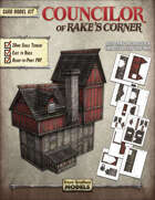 Councilor of Rake's Corner Card Model Kit
