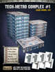 Tech-Metro Complex #1 Card Model Kit