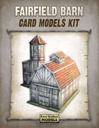 Fairfield Barn Card Models Kit
