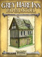 Grey Hare Inn Paper Model