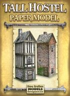 Tall Hostel Paper Model
