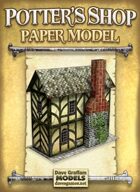 Potter's Shop Paper Model