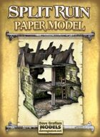 Split Ruin Paper Model