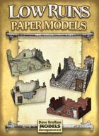 Low Ruins Paper Models Set