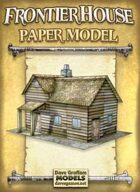 Frontier House Paper Model