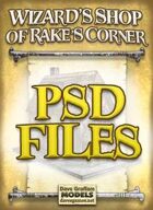 Wizard's Shop of Rake's Corner PSD Files