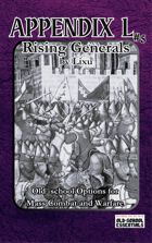 Appendix L#5: Rising Generals