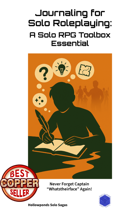 Journaling for Solo Roleplaying: A Solo Roleplaying Game Toolbox Essential