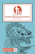 Alien Encounter Reports for Mothership 1E [Vol. 1]