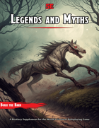 Legends And Myths - 5E Bestiary Supplement