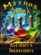 MythosQuest Alchemy & Ingredients Cards