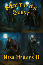 MythosQuest New Heroes II (Assassin & Necromancer) Cards