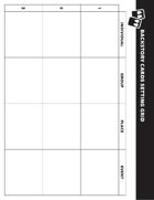 Backstory Cards: Blank Setting Grid