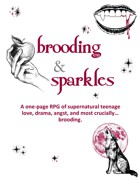 brooding & sparkles - a one page RPG