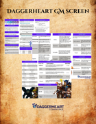 Daggerheart GM screen