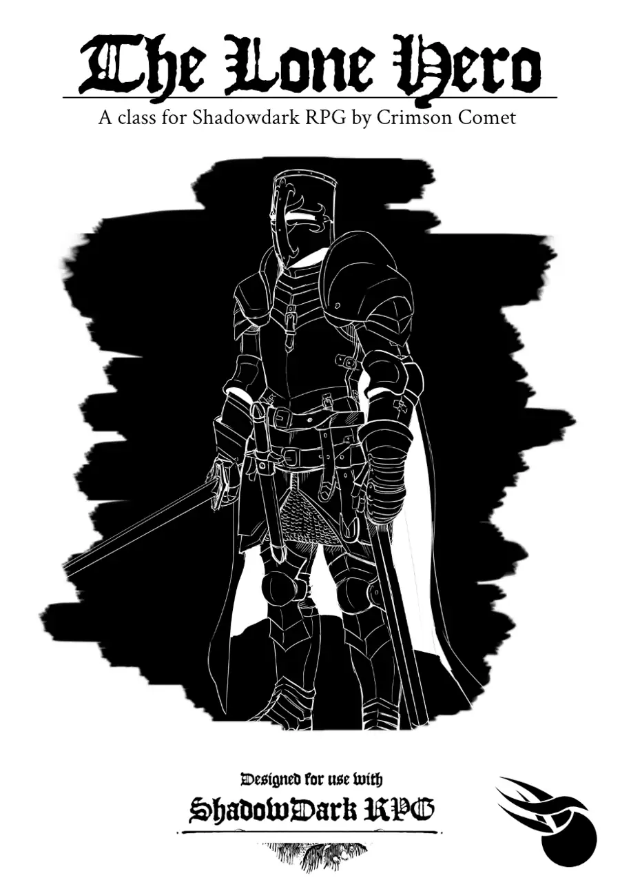 The Lone Hero - A Shadowdark RPG Class for Solo Play