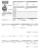 Warhammer Fantasy Roleplay - Character Sheet (WFRP 1st Edition)