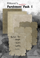 Elikscer's Parchment Pack 1