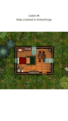 Map: Cabin #1 (with VTT support)