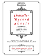 Character Record Sheets