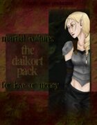 Martial Cultures: the Daikort Pack
