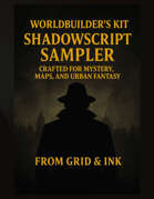 Free Shadowscript Edition GM ToolKit Sampler