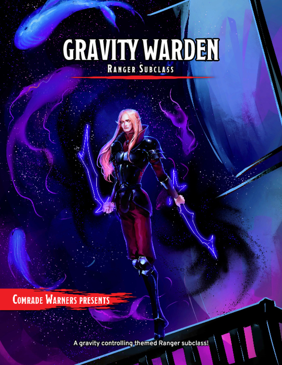 Ranger - Gravity Warden | 5E Compatible 2024 Subclass
