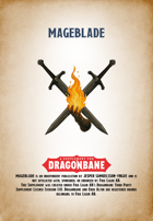 Mageblade Profession (SWE/ENG)