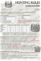 Hunting Rules for RONIN and EN GARDE!