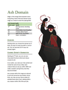 Cleric 5e: Ash Domain