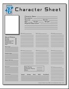 OpenD6 Character Sheet