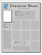 OpenD6 Character Sheet - 2 Page Version