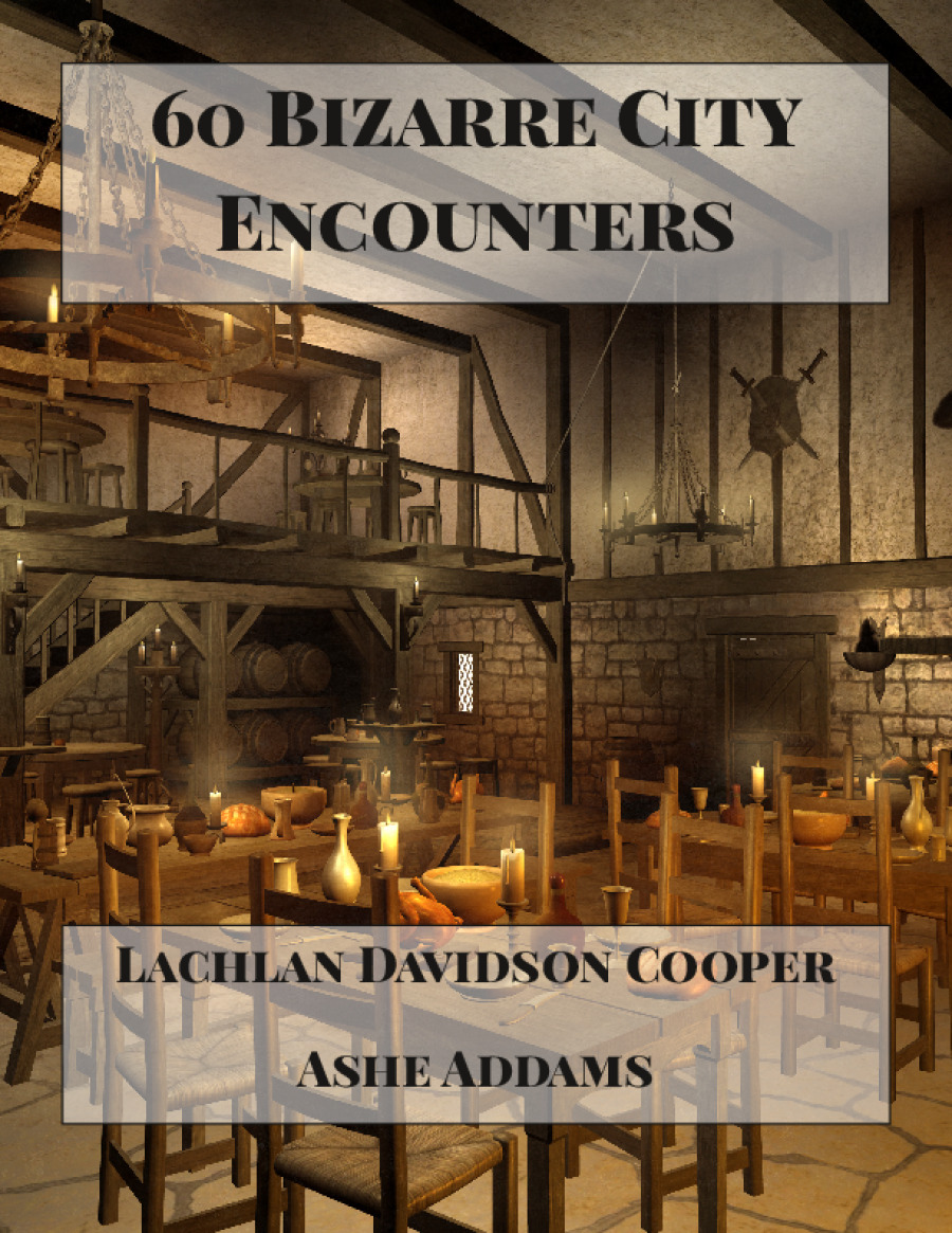Cover of 60 Bizarre City Encounters