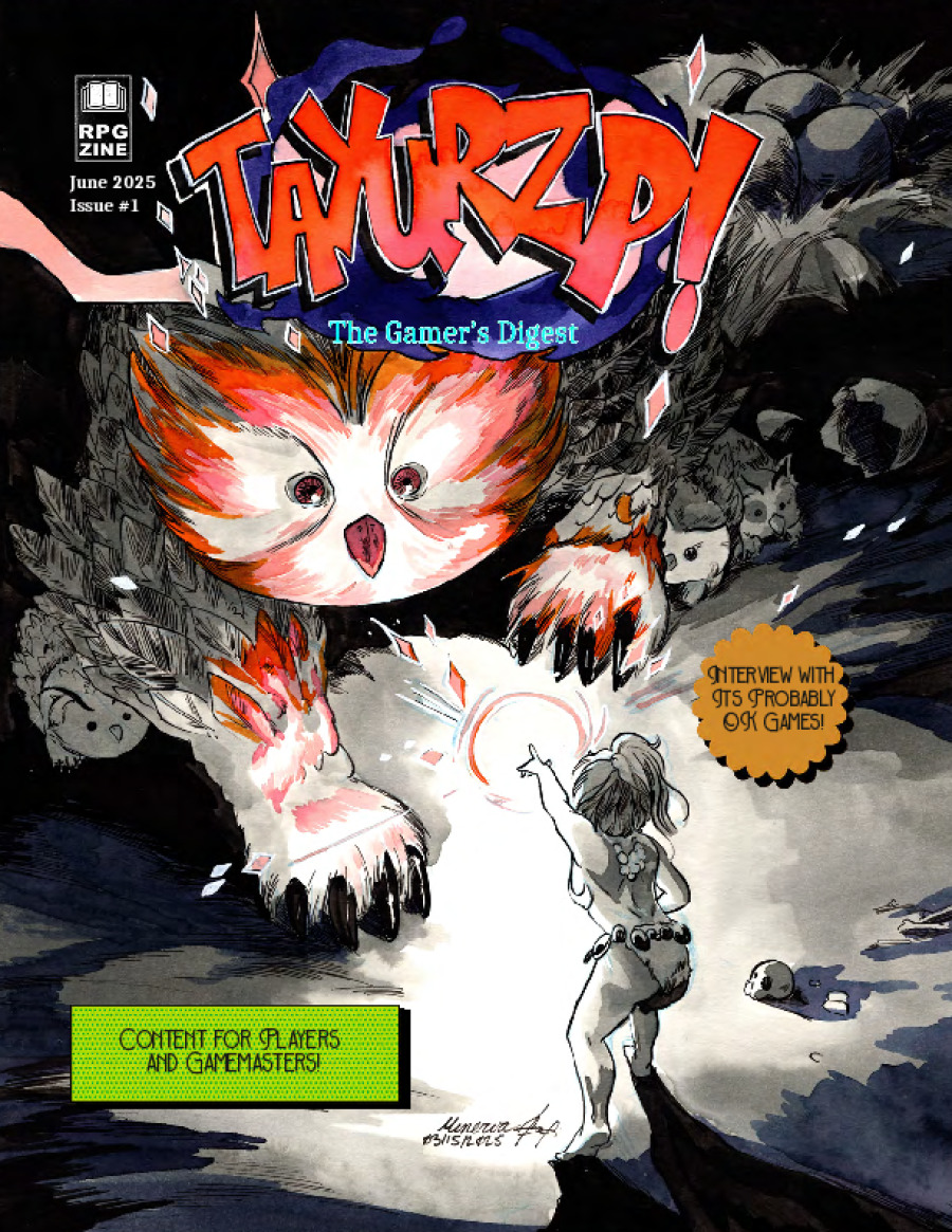 Tayurzp: The Gamer's Digest Issue #1