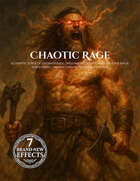 Chaotic Rage – 27 Wild Magic Effect Cards for 5e Barbarians