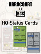 BCS Arracourt HQ Cards