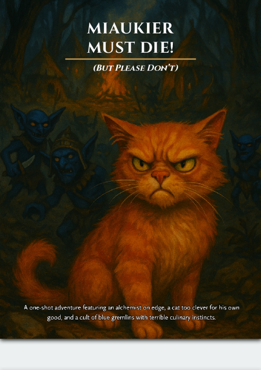 Miaukier Must Die! (But Please Don’t)[PL]